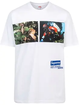 Supreme: Белая футболка 