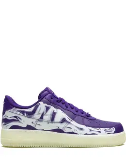 Nike: Фиолетовые кроссовки  Air Force 1 Low