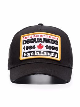 Dsquared2: Чёрная кепка  Born in Canada