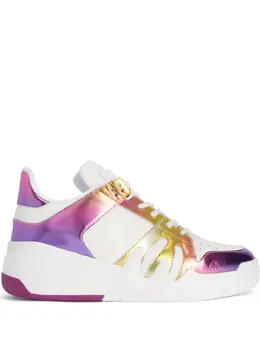 Giuseppe Zanotti: Белые кроссовки  Talon