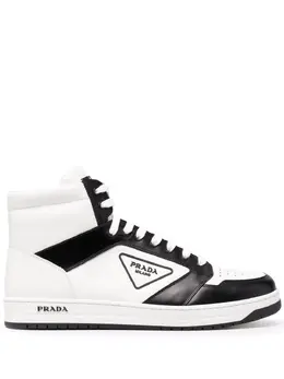 Prada: Чёрные кроссовки 