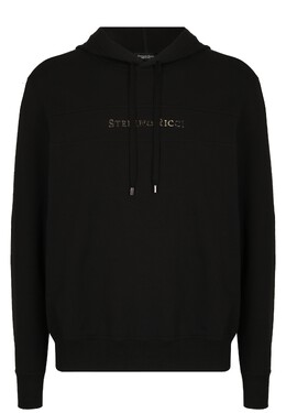 STEFANO RICCI: Чёрная толстовка 