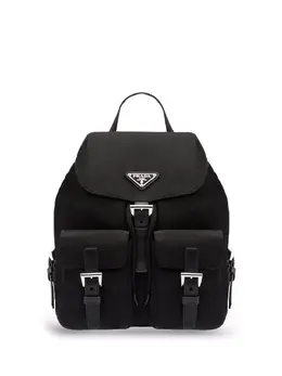Prada: Чёрный рюкзак 