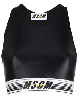 MSGM: Чёрный бюстгальтер 