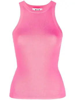 MSGM: Трикотажный топ 