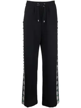 Balmain: Брюки с лампасами 