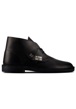 CLARKS ORIGINALS: Чёрные ботинки 