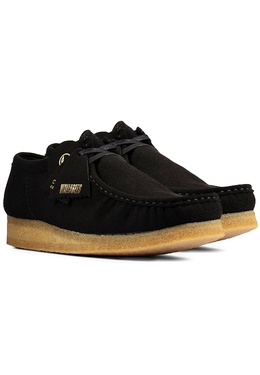CLARKS ORIGINALS: Чёрные ботинки 