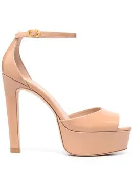 Stuart Weitzman: Коричневые сандалии 