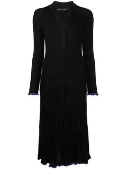 Proenza Schouler: Платье с v-образным вырезом 