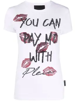 Philipp Plein: Яркая футболка 