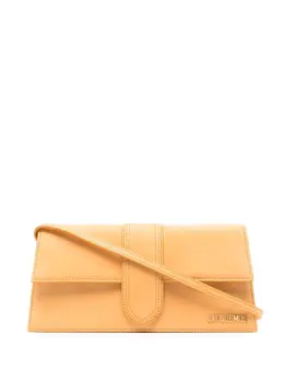 Jacquemus: Оранжевая сумка  Le Bambino Long