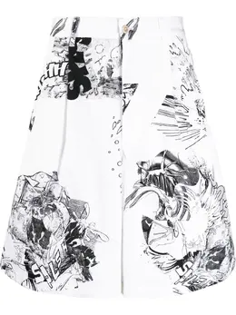 Comme Des Garçons Shirt: Белые шорты 