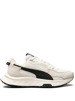 PUMA: Серые кроссовки  Wild Rider