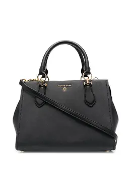 Michael Michael Kors: Чёрная сумка-шоппер 