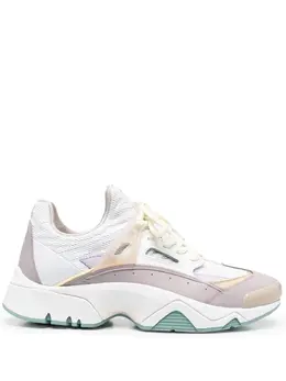 Kenzo: Белые кроссовки 