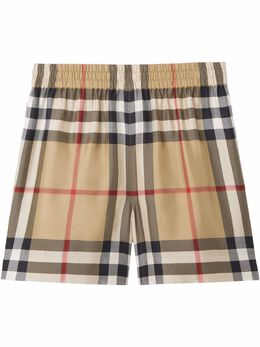 Burberry: Бежевые шорты 