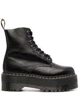 Dr. Martens: Чёрные ботинки  1460 Pascal