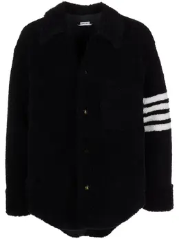 Thom Browne: Синяя куртка  4-Bar
