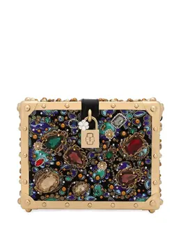 Dolce & Gabbana: Многоцветная сумка на руку  Dolce Box