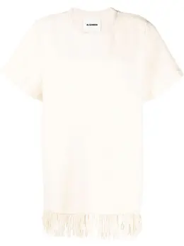Jil Sander: Топ бахромой 