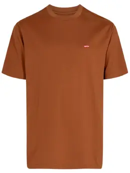 Supreme: Коричневая футболка 