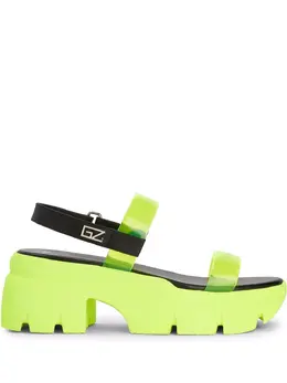 Giuseppe Zanotti: Жёлтые сандалии  Apocalypse