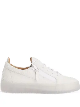 Giuseppe Zanotti: Белые кроссовки  Gail