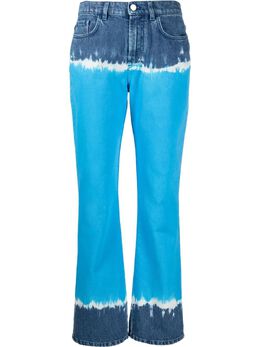 Alberta Ferretti: Расклешённые джинсы 