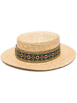 Borsalino: Бежевая шляпа 