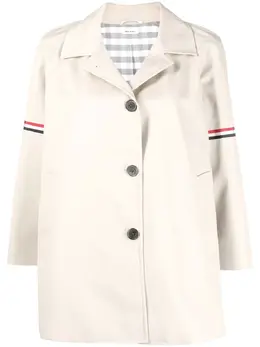 Thom Browne: Однобортное пальто 