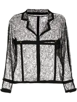 Chanel Pre-Owned: Чёрная куртка 
