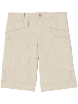 Burberry: Светлые шорты 