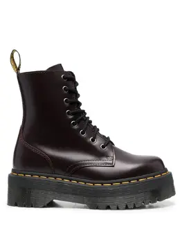Dr. Martens: Красные ботинки 