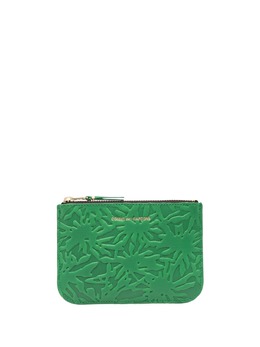 Comme Des Garçons Wallet: Зелёный кошелёк 