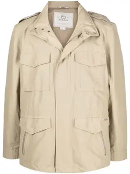 Woolrich: Куртка  Military с карманами