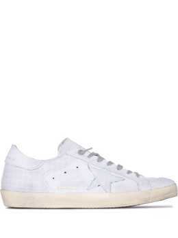 Golden Goose: Белые кроссовки  Super Star