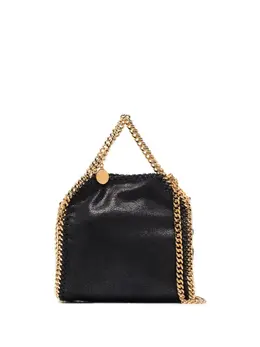 Stella McCartney: Чёрная сумка-шоппер  Falabella