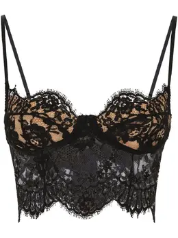 Dolce & Gabbana: Кружевное корсет 