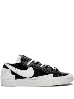 Nike: Чёрные кроссовки  Blazer Low