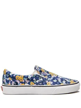 Vans: Синие мокасины  Classic Slip On