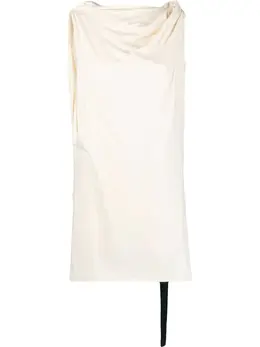 Rick Owens DRKSHDW: Драпированное платье 
