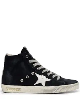 Golden Goose: Синие кроссовки  Francy