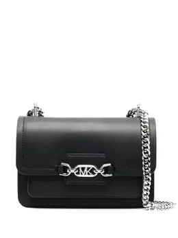 Michael Michael Kors: Чёрная сумка через плечо 