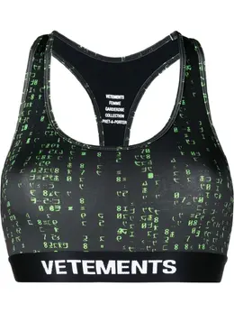 VETEMENTS: Чёрный жилет 