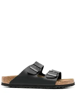Birkenstock: Чёрные сандалии  Arizona