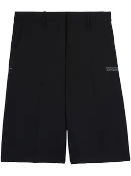 Off-White: Чёрные шорты 