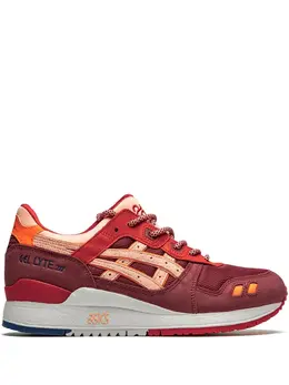 ASICS: Красные кроссовки  Gel-Lyte 3