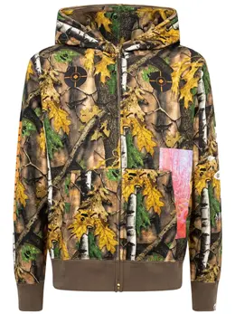 A BATHING APE®: Коричневая толстовка 