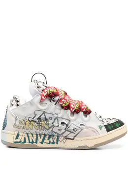 Lanvin: Светлые кроссовки 
